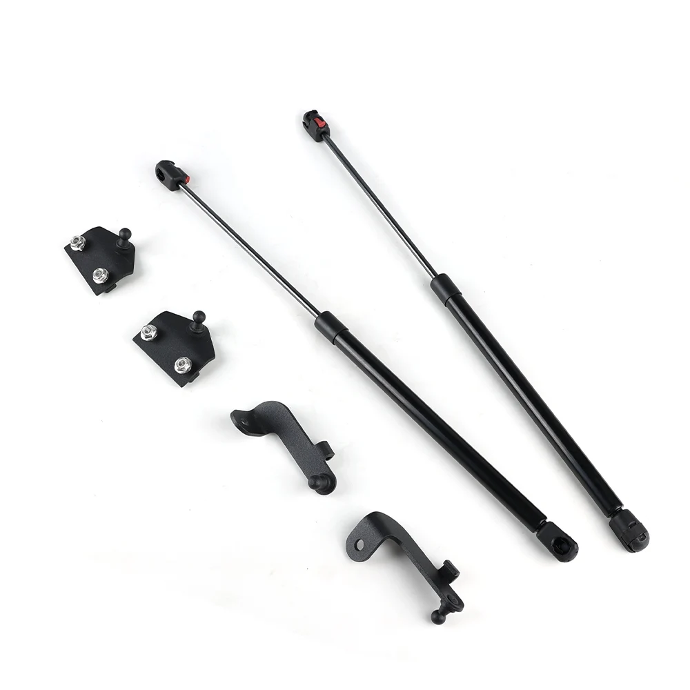 Front Hood Lift Strut Suspension Support Kit Compatible For Jeep Wrangler JL 18-24 & Gladiator JT 20-24