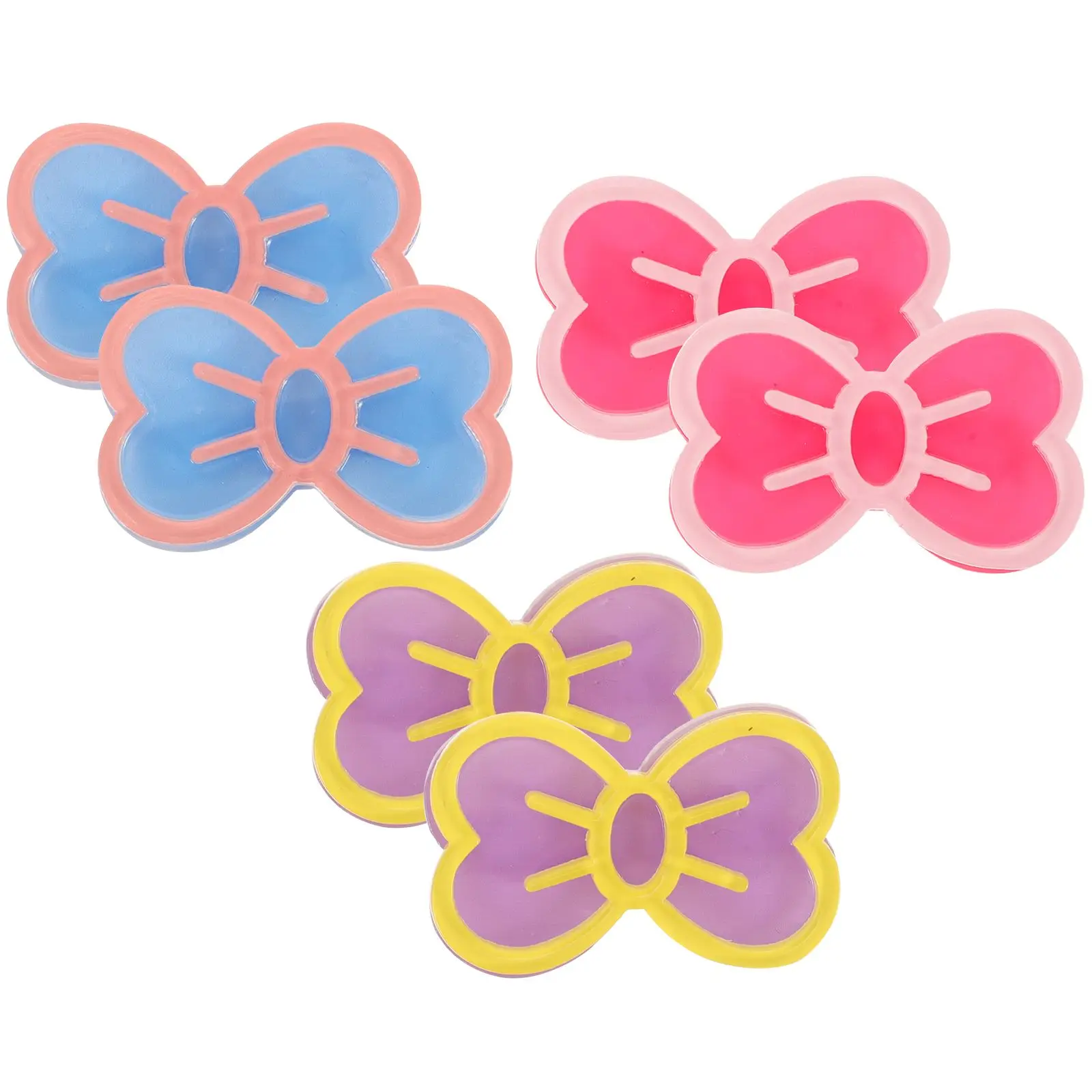 

6pcs Bow Hair Bows Bow Clips Girls Accessories Lightweight Hair Barrettes Stylish Design Hairstyles Gifts Barrettes