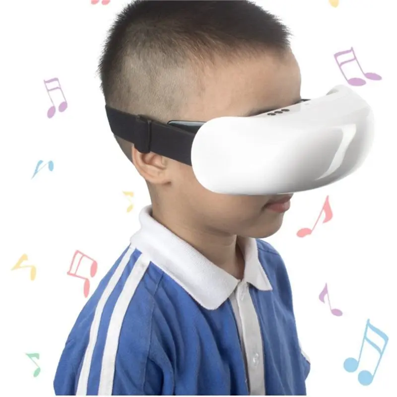 ABKR-Intelligent Vision Recovery Training Device Eye Care Mask Ems Eye Massage Relax Fatigue Relief Travel Rest Child Restore My