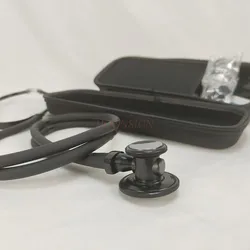 stethoscope + Box Professional Stethoscope Care Fetal Children And Adult Heart Lung Sound Latex Free Allergy Ingredients Double