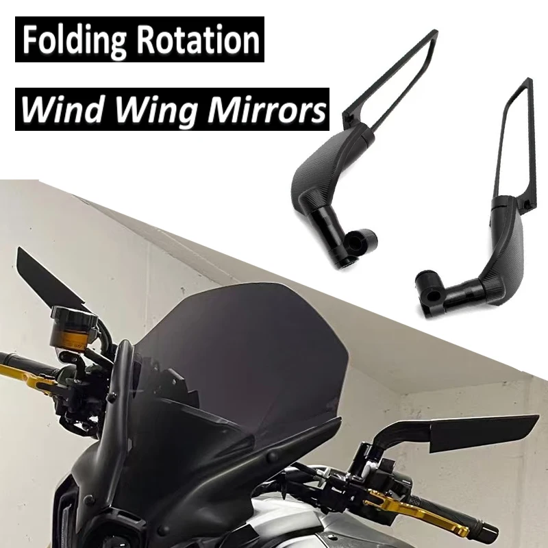 Motorcycle Accessories New CB750 Hornet 2023 Mirror 360° rotation Side Rearview Mirrors For Honda CB 750 HORNET