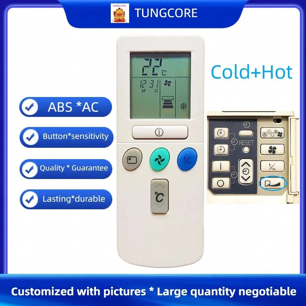 Neue Klimaanlage Fernbedienung für Hitachi RAS-07GH4 RAS-09GH4 RAS-14GH4 RAS-18CH5 RAK-50NH6A RAK-25NH6A RAK-35NH6A