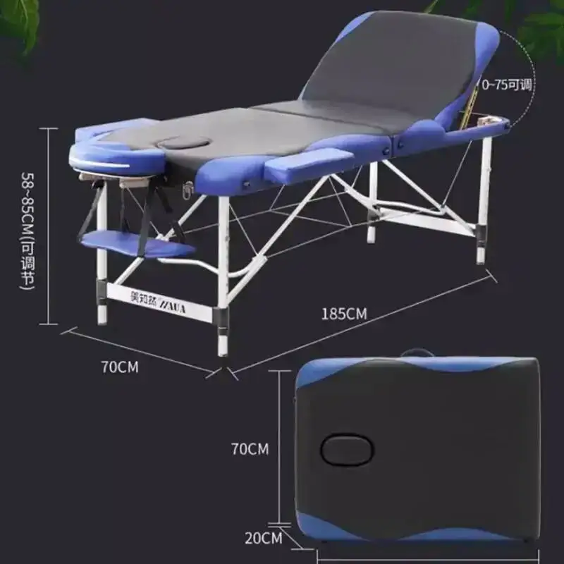 Massage Luxury Simple Trendy Bed Modern Premium Exquisite Massage Table European Style Camilla Para Lashista Salon Furniture