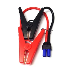 Car Jumper Cable Charger Alligator Clip Clamp to EC5 Connector for 12V Portable Emergency Car Jump Starter Booster