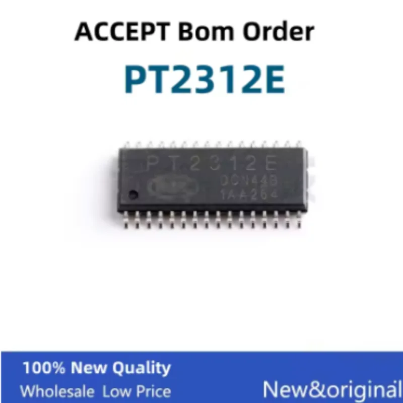 10PCS Original PT2033-S PT2312E DIP SMD Audio Processor Echo Reverberation Sound Effect For Audio Amplifier Speaker Karaoke