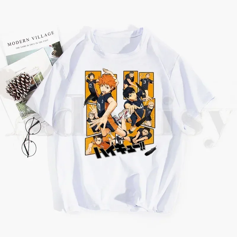 

Haikyuu Haikyu Manga Nishinoya Yuu Oikawa Tooru T Shirts Tops Tees MenMan Short Sleeve Casual T Shirt Streetwear Funny