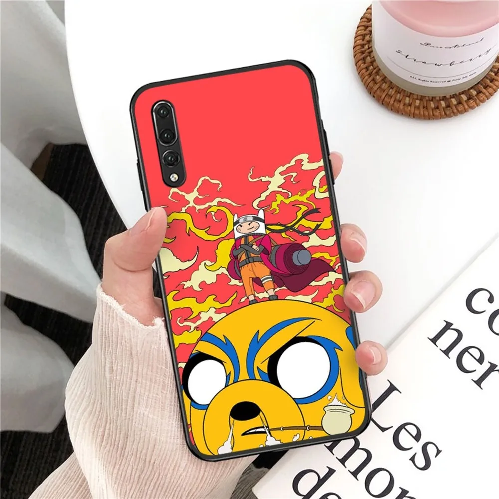 A-Adventure Cartoon T-Time Phone Case For Huawei P 8 9 10 20 30 40 50 Pro Lite Psmart Honor 10 lite 70 Mate 20lite