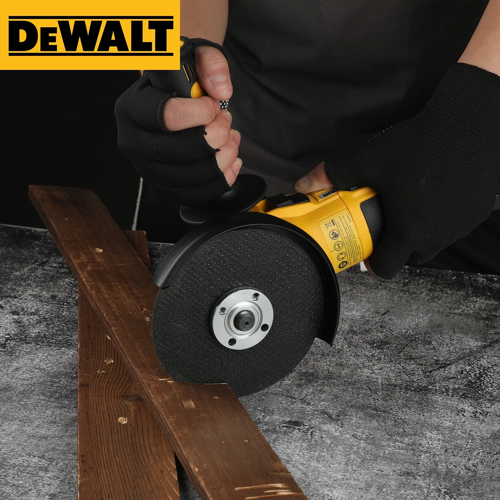 DEWALT Angle Grinder DCG409 20V Cordless Brushless Power Tool Cutting Machine 125mm Rechargeable Portable Polisher