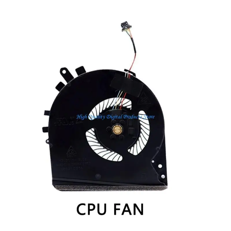 Ventilador resfriamento do laptop U2JE para Pavilion Gaming 15-DK 15-DK0068WM GPU CPU Radiator