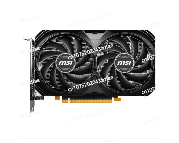 Black Version 8GB High Frequency Version, E-sports Game Dual Fan Graphics Card 550W Power Supply