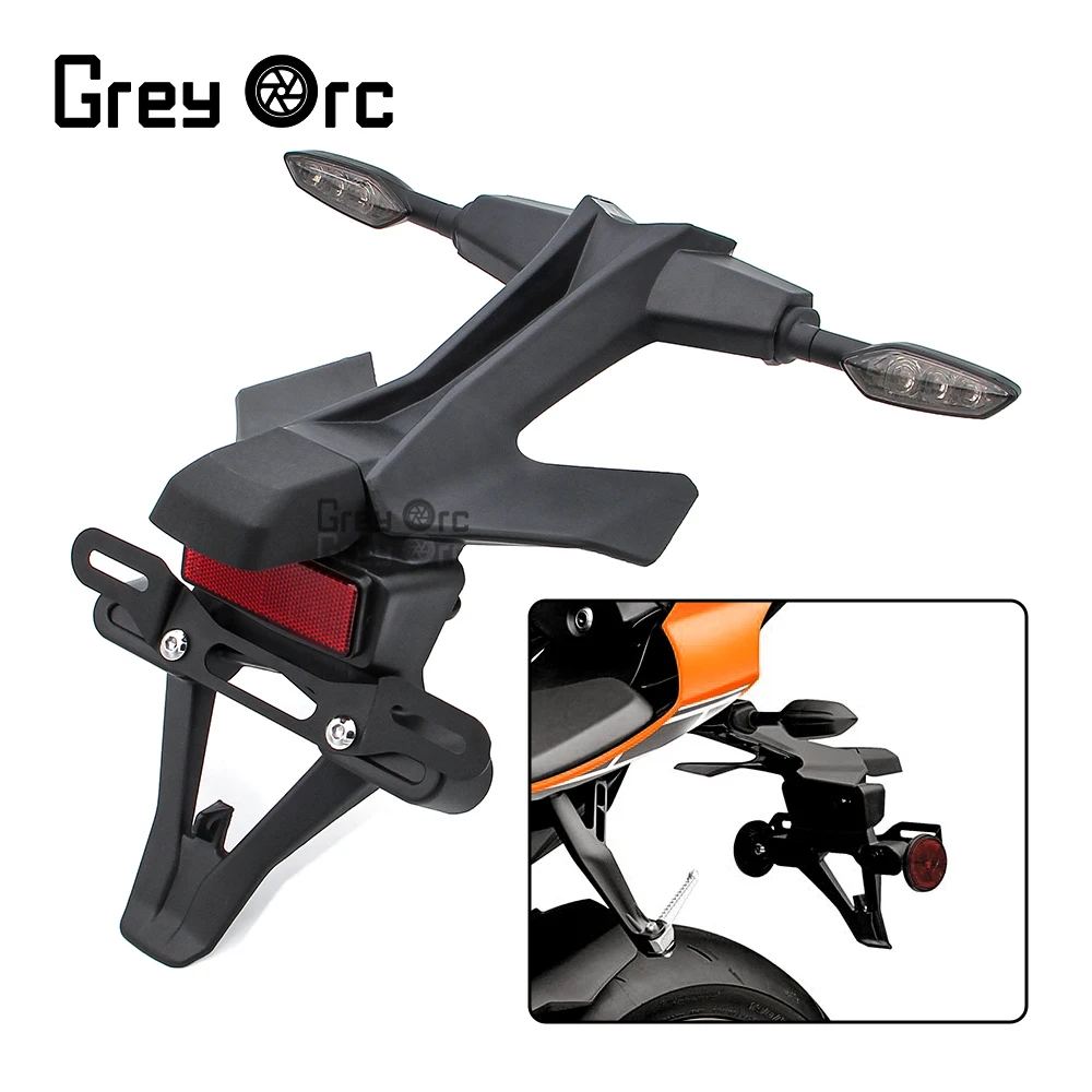 

Motorcycle Fenders For Yamaha YZF R1 2015 2016 2017 2018 2019 - 2021 Rear Mud Guard License Plate Bracket Mudguard Accessories