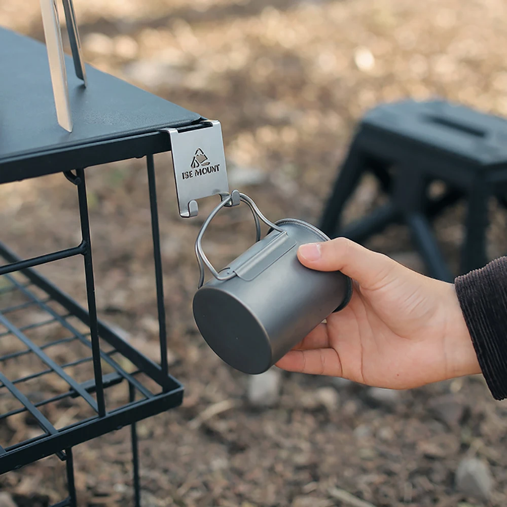 Outdoor Canister Hanging Hook Metal Butane Gas Tank Hanger Clip Butane Fuel Gas Tank Hanger Camping Accessories for Travel image 6