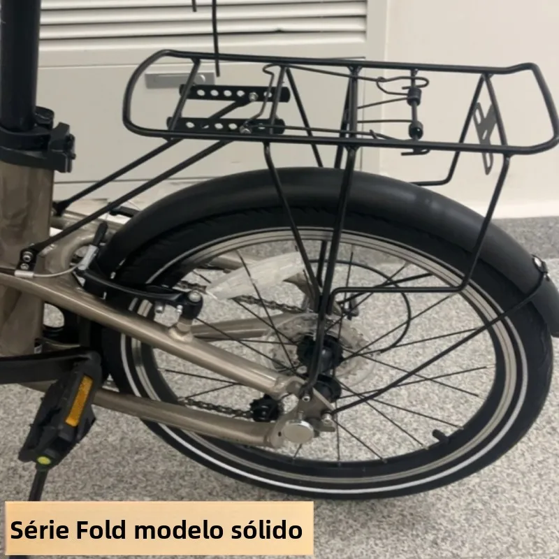 fold500560-tilt0020-自転車後部座席ラック-20-インチ折りたたみ自転車後部衣類ハンガーテールラック一体型構造炭素鋼