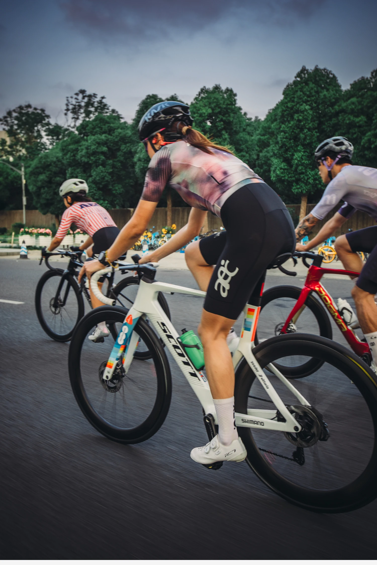 AEC YAOYING Serie Herren-Radtrikot Damen Slim Pro Bike Tops 2026 Sommer Kurzarm Fahrrad-Shirts Schnelltrocknend – Detail 31