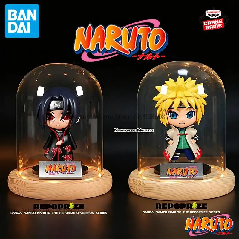 

Bandai Original Banpresto REPOPRIZE Naruto Shippuden Minato Uchiha Itachi 2pcs Set Action Figures Anime Figuras Doll Models Toys