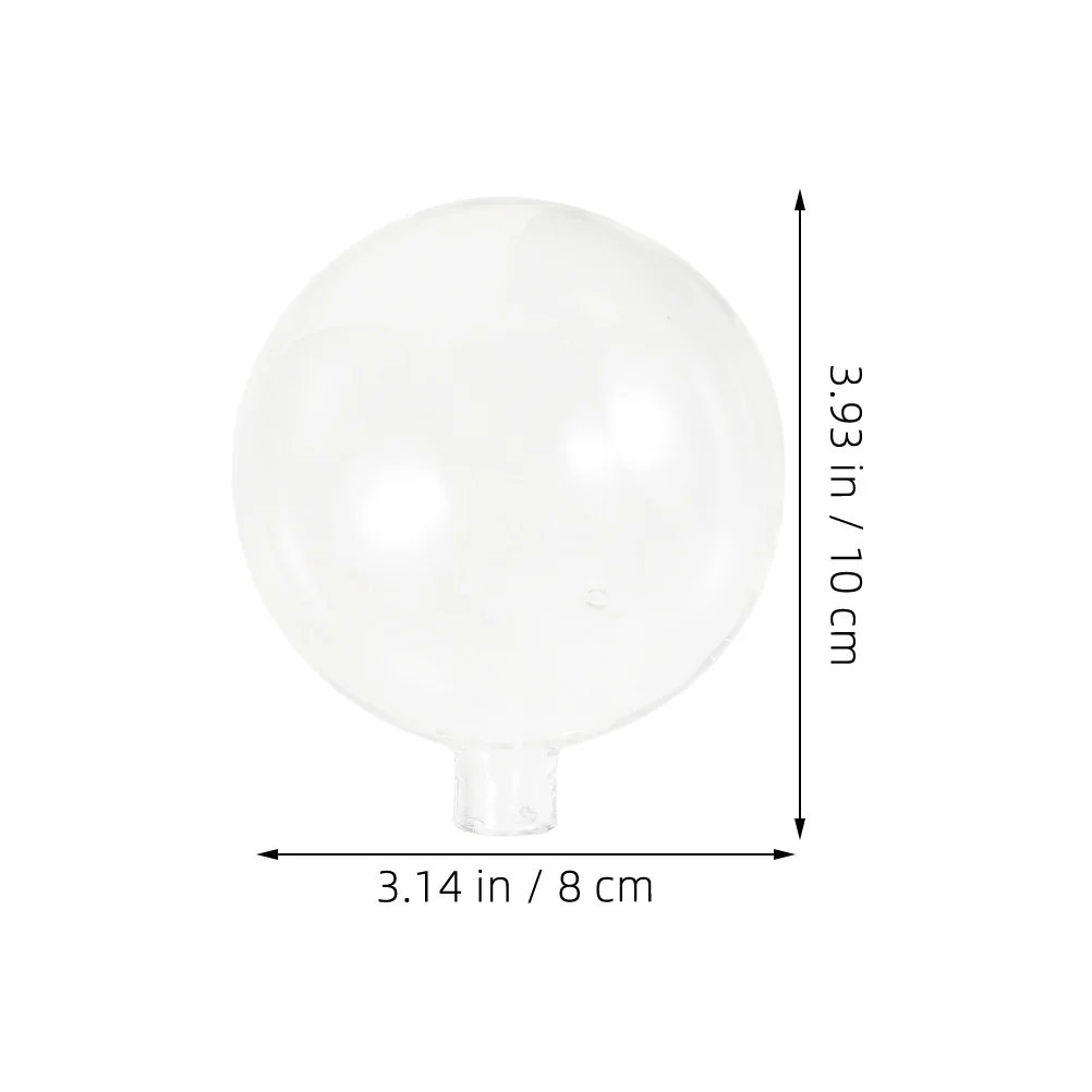 4Pcs Glass Lamp Shade Round Ball Cover Modern Design Pendant Light Fixture Replacement Enhances Room Ambiance Elegantly
