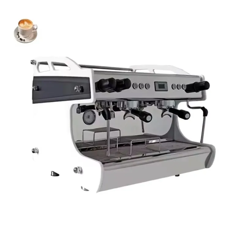 Dual Boiler Espresso Machine 100 Cups/H Programmable for Hotel Household Commercial Italian Coffee Custom