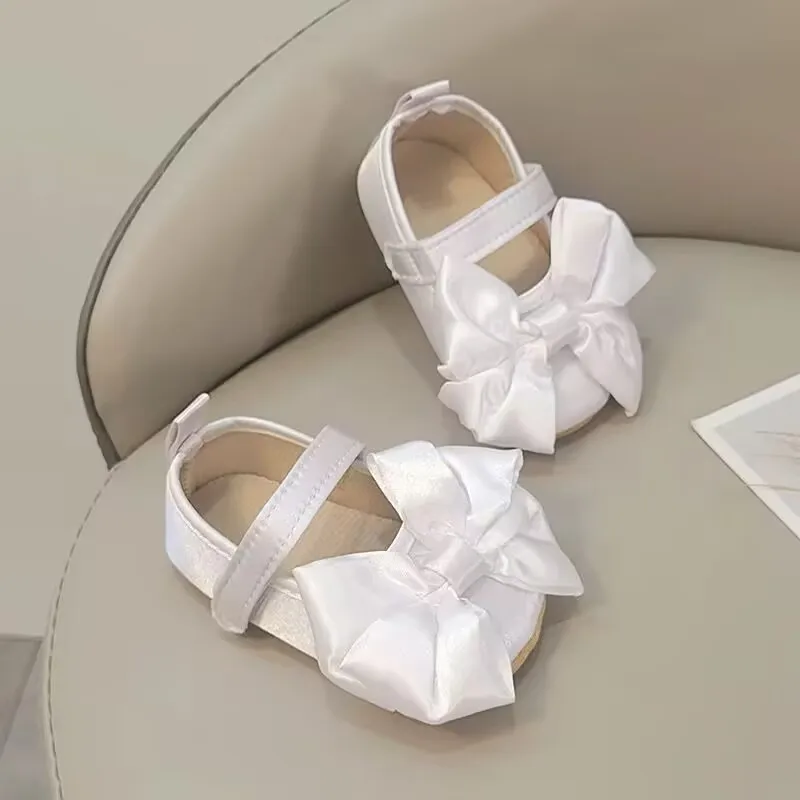 أحذية ماري جين مناسبة للربيع والخريف من القماش الناعم للفتيات الصغيرات من عمر 0 إلى 3 أشهر، تتميز بمادة البولي يوريثان والتصميم #5