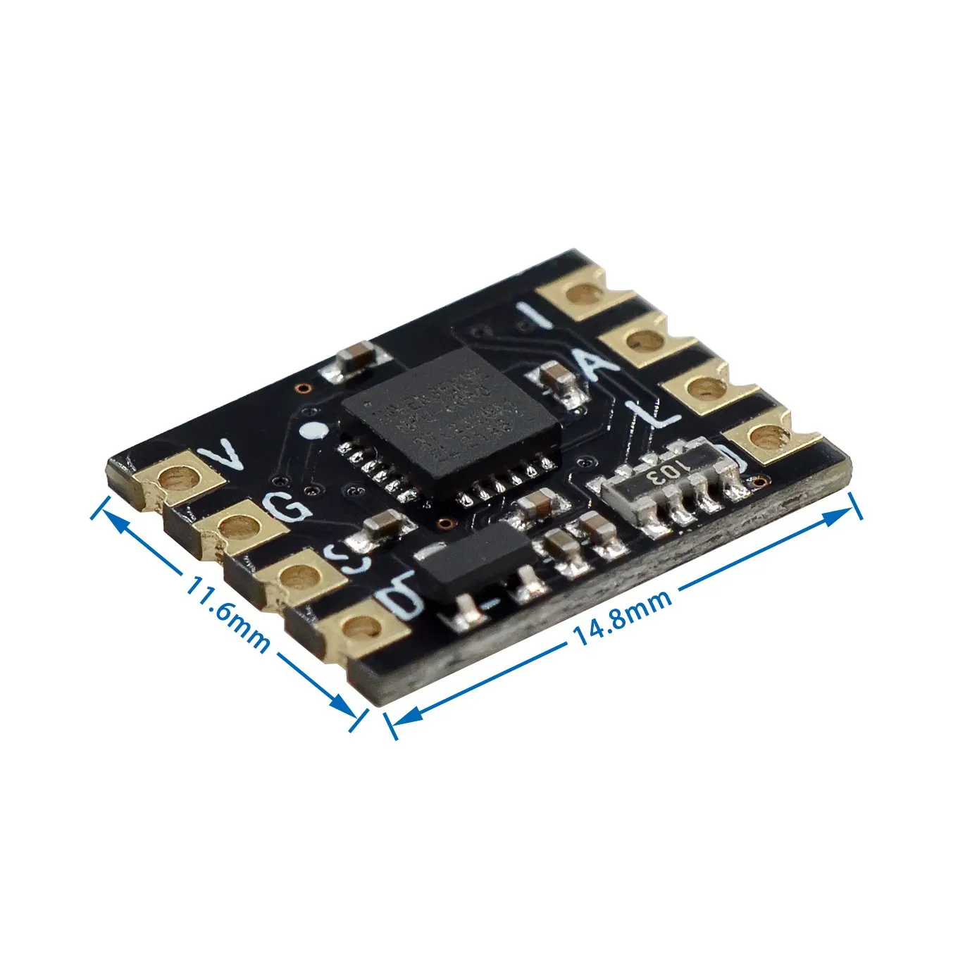 MPU-6050 وحدة جيروسكوب التسارع ثلاثي المحاور 6DOF وحدة استشعار الجيروسكوب