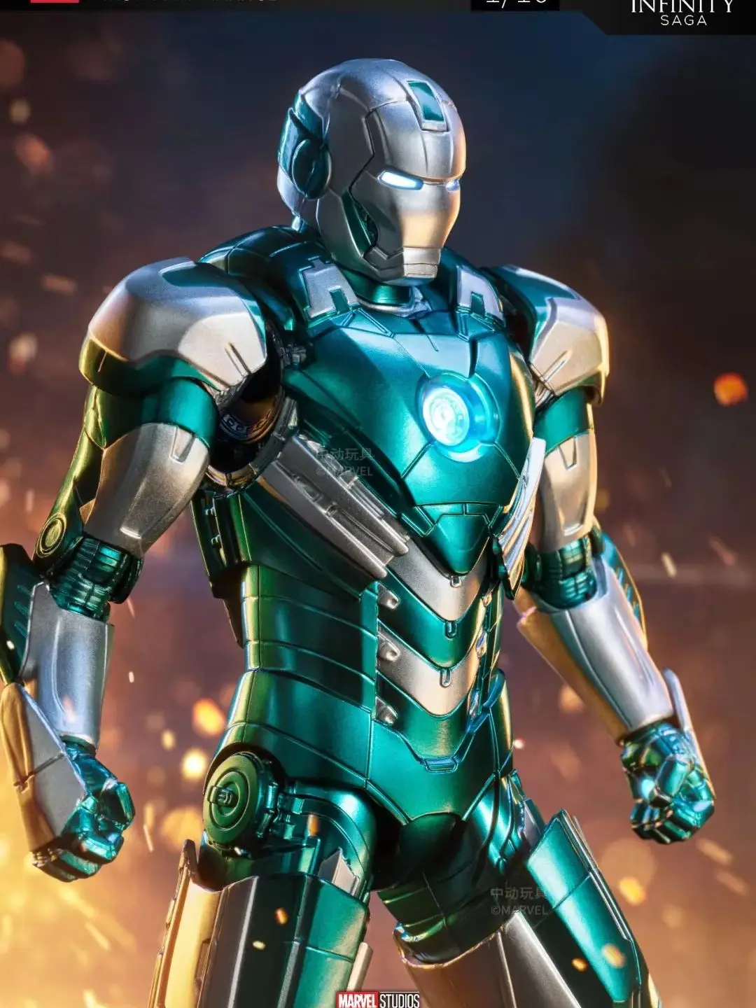 ZD Originele Iron Man MK31 MK32 Zuiger Romeo MK10 MK19 Tijger 1/10 Armor Marvel legends Avengers Action Figure Speelgoed Model Gift - afbeelding 2