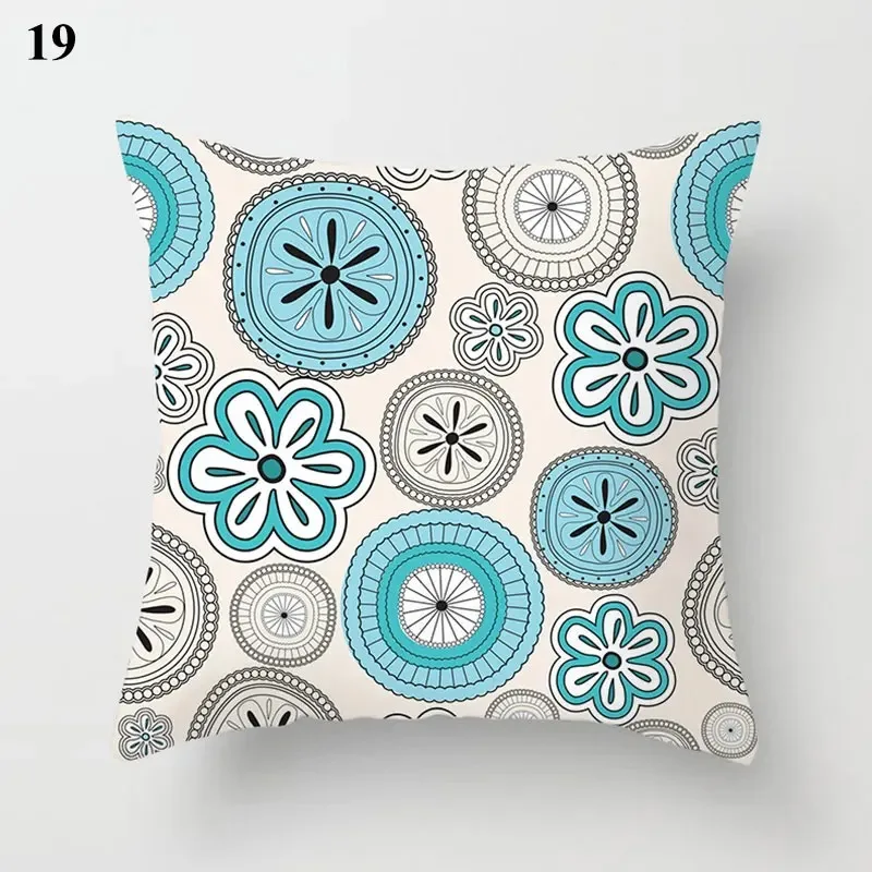 Dandelion Print Pattern Pillowcase Car Ornaments Living Room Office Home Pillowcase