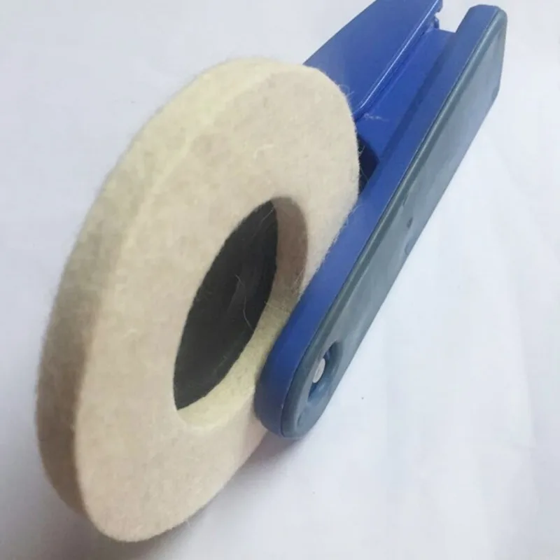 10pcs 4 Inch Wool Wheel Wool Mill Grinding Pieces Jade Metal Marble Amber Polished Felt Wheel