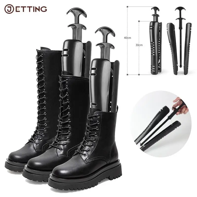 

New 1 Pcs Boots Stand Holder With Handle Womens Boot Shoe Tree Stretcher Long Shaper Boot Shoe Tree with Handle