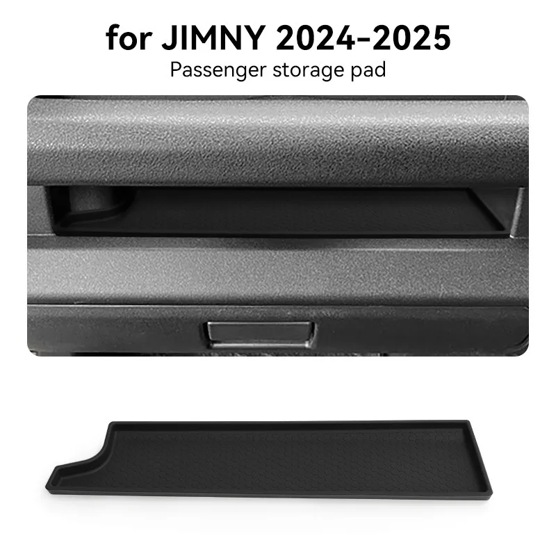 for Suzuki Jimny 24-25  RHD Passenger Handle Storage Box Tray Car Storage Box Interior Supplies Car Modification Accessories