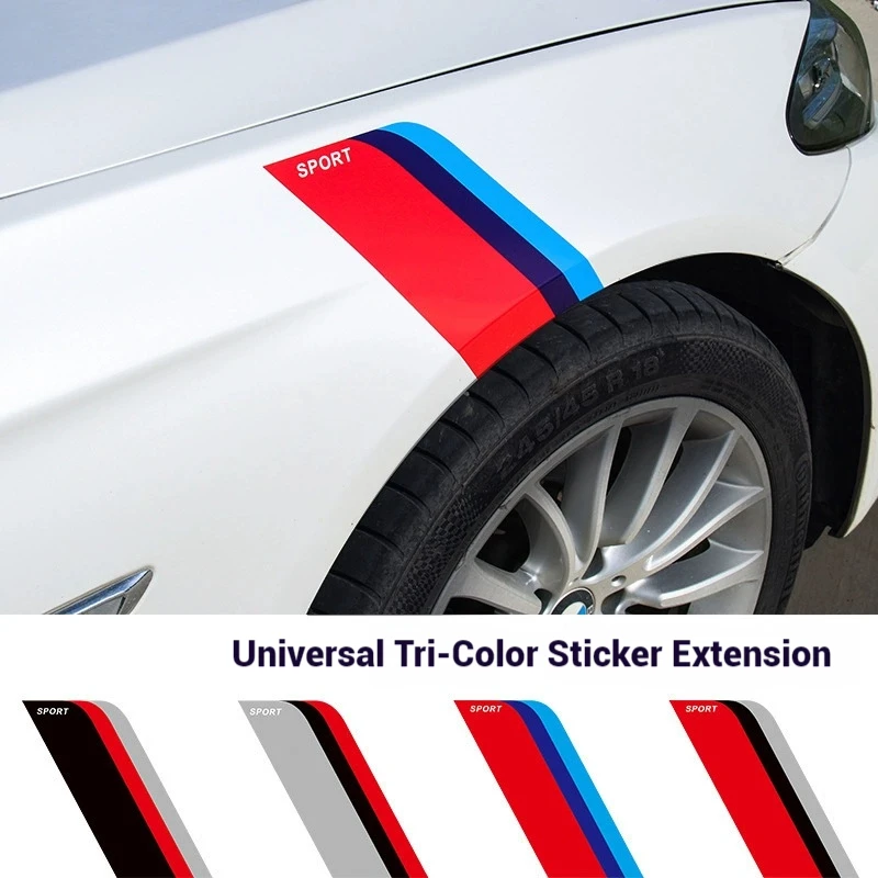 

Car wheel eyebrow decorative sticker Personalized modified leaf plate sticker body three colors universal scratch sticker cover