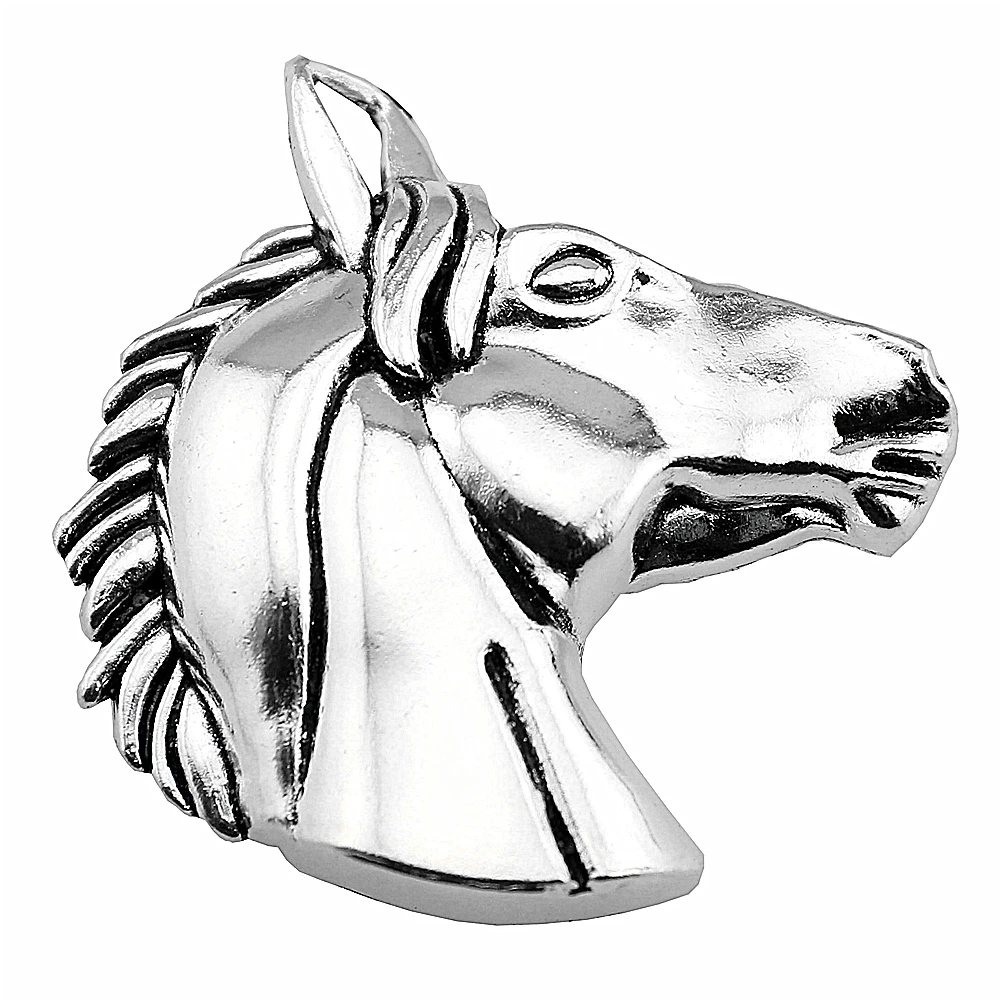 10pcs 52x51mm Big Horse Head Charm Horse Head Pendants For Jewelry Making Horse Head Pendants