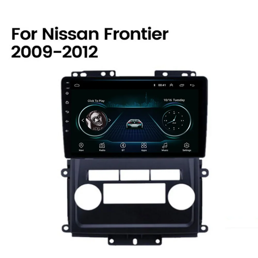 2 Din Android 13 Car Stereo Radio DVD GPS Multimedia Video Player 5G WiFi Camera DSP Carplay For Nissan Frontier Xterra 2009-12