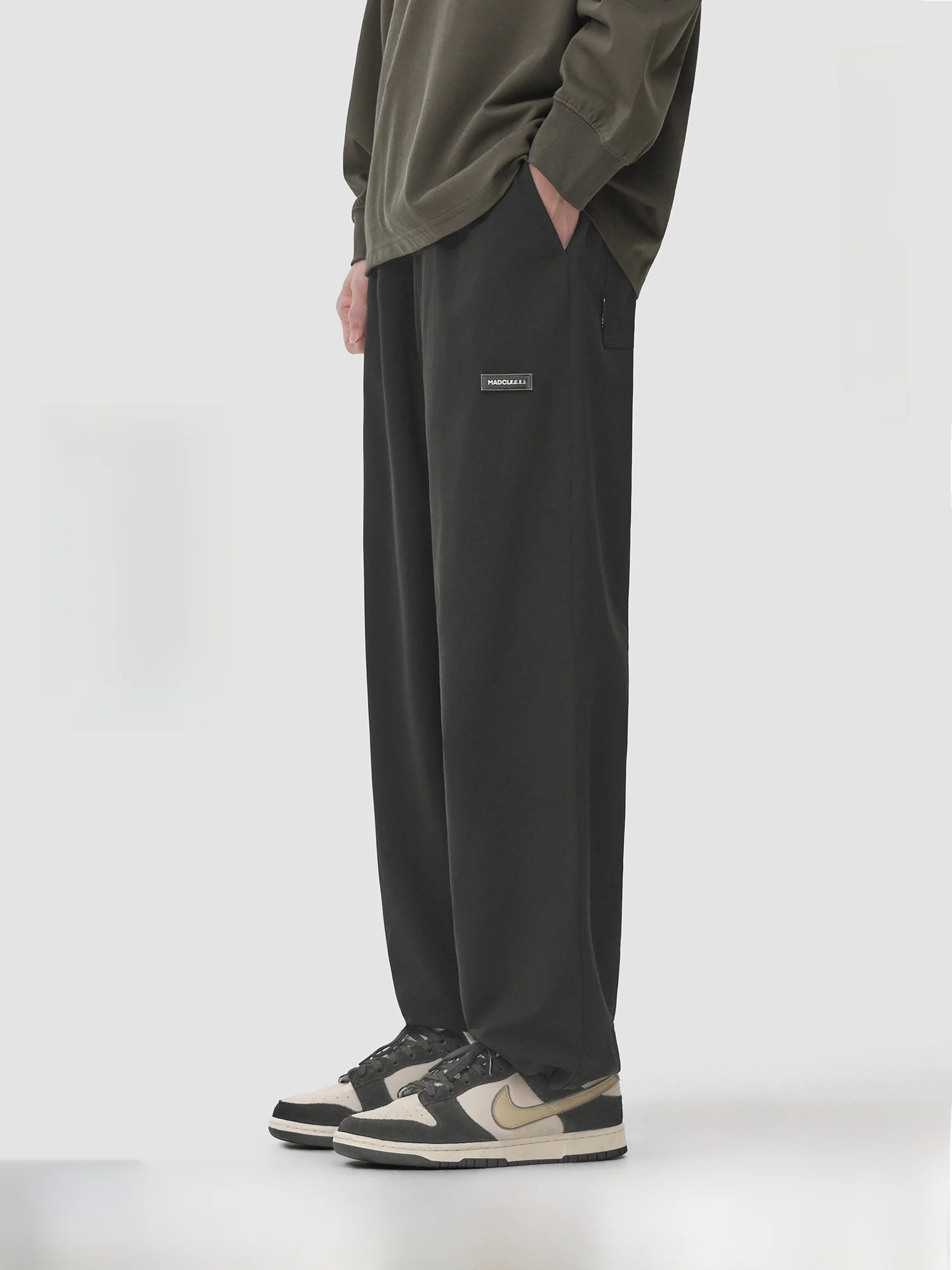 

Men's Outdoor Casual Trousers Spring Autumn Drapey Workwear Pants Dstring Cuffed Comfortable Faionable Ci Walk