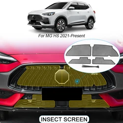 4PCS Car Insect-proof Air Inlet Protection Cover Insert Vent Racing Grill Filter Net Auto Accessory For MG HS 2021-2025