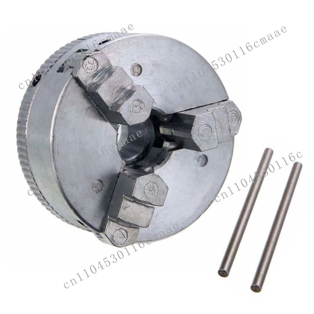 Miniature metal lathe milling drill  Z011 zinc alloy 3 jaw through hole fixture