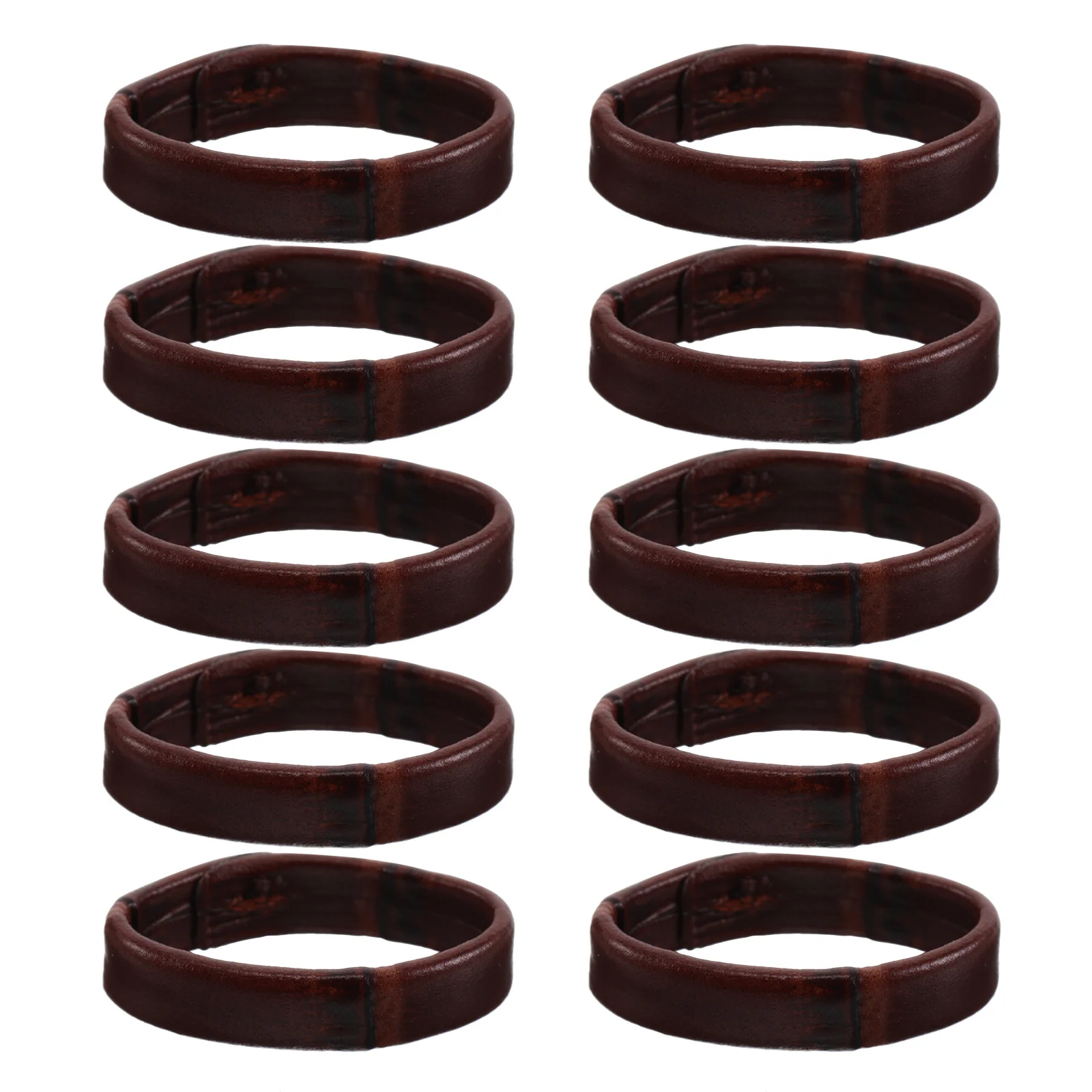 

10Pcs Watch Strap Keeper Rings Comfortable Fit Universal Compatibility 20Mm Wristband Fastener Replacement