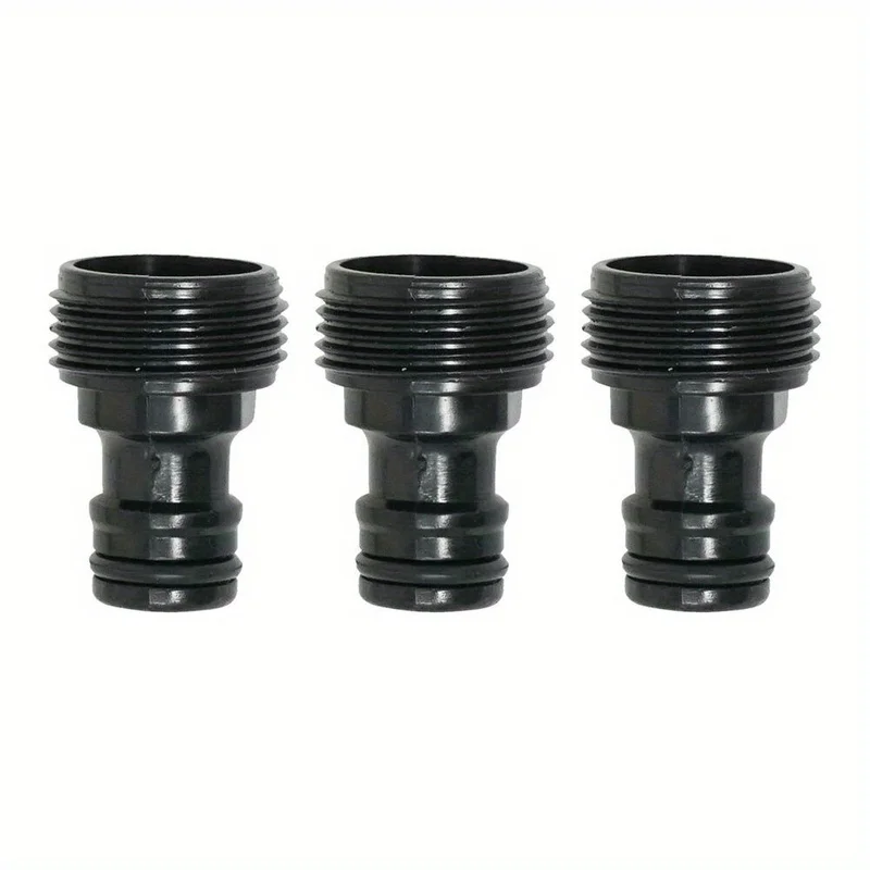 3A practical plastic faucet adapter，Garden hose connector screw， 3/4 InchBSPConnector