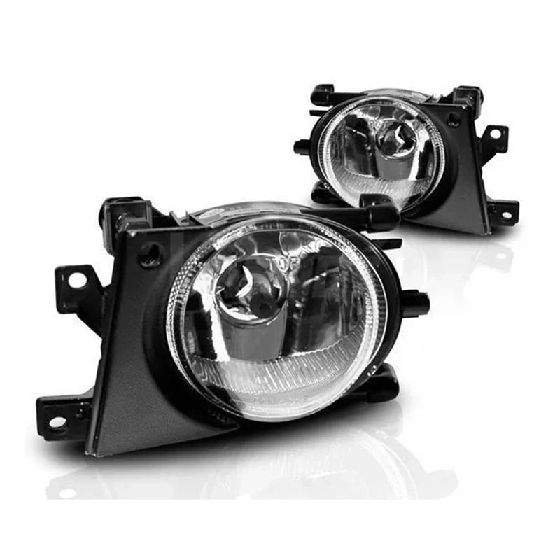 1Pair Front Bumper Fog Lights Replacement Clear Fog Lamps For BMW E39 525I 530I 540I 2001-2004 63176900221 63176900222