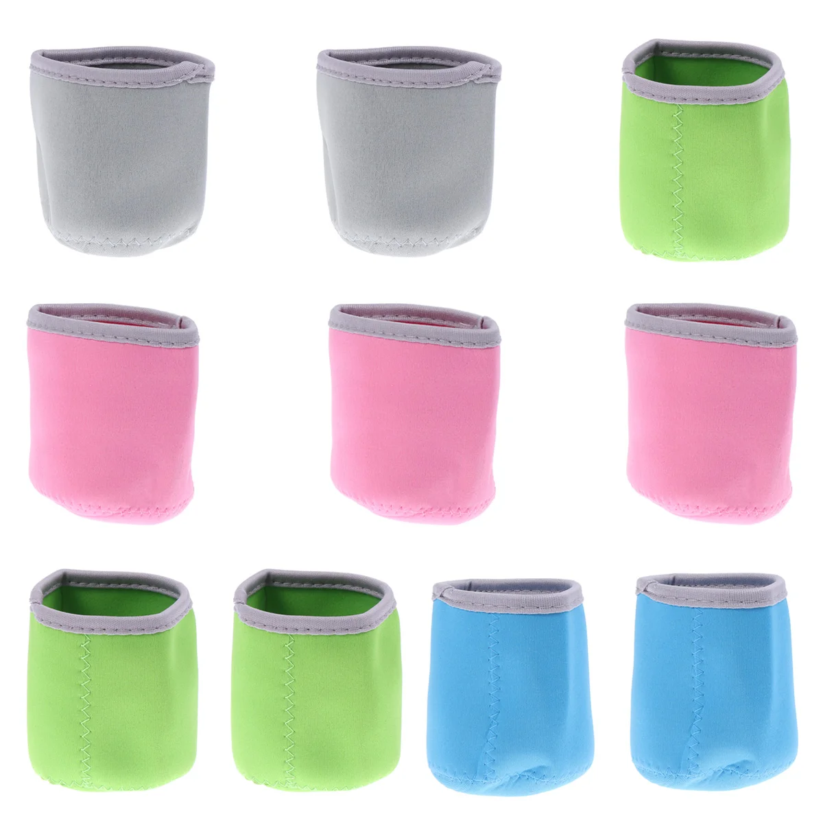 10 Pcs Insulated Neoprene Bottle Cover Watter Sleeve for Cup Reusable Glass Child