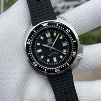 SD1970 STEELDIVE Brand 44MM Sapphire Glass with Transparent AR Coating Cermaic Bezel NH35 Movement Automatic Dive Watch Turtle