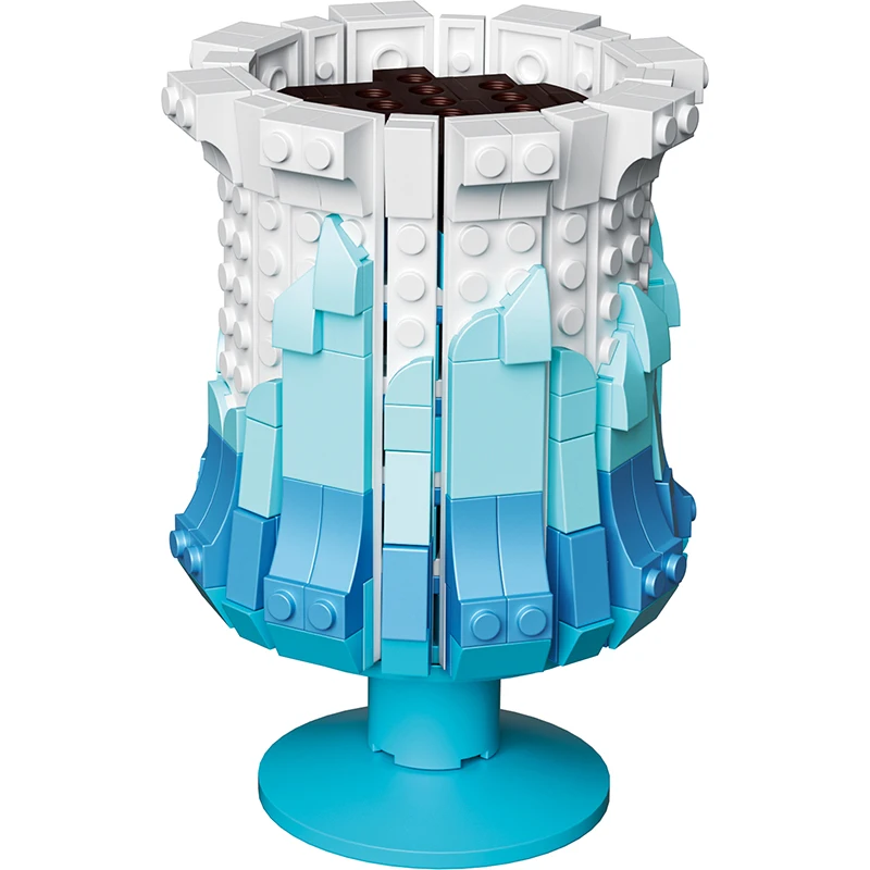 956 قطعة مجموعة بناء مزهرية الورد لتقوم بها بنفسك باقة الزهور الاصطناعية نموذج كتل تجميع الاطفال اللعب هدايا عيد الميلاد حلية 11008