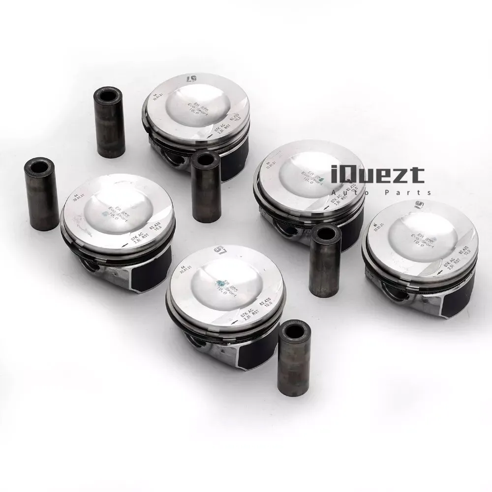 

5pcs Pistons & Rings Set STD Original for Audi RS3 8V TTRS FV 2.5 TFSI DAZ DNW