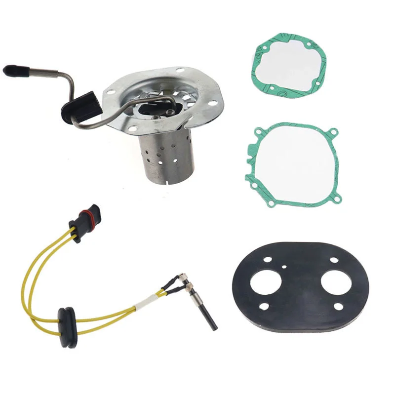 Air Diesel Parking Heater Burner Insert Torches Combustion Chamber Glow Plug & Gasket For Webasto Air Top 2000 / 2000S/ 2000ST