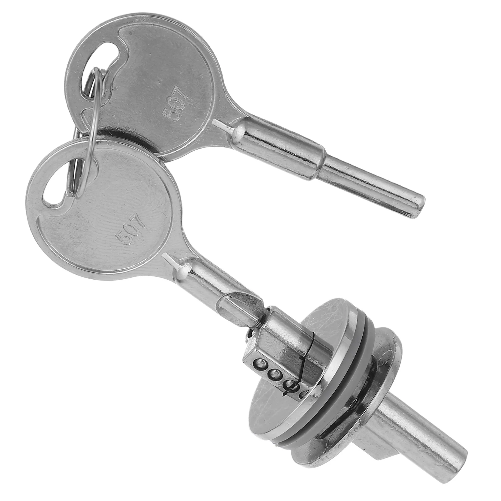 عرض قفل قفل الباب الزجاجي لعرض الثلاجة خزانة باب ثلاجة صغيرة انزلاق زجاج عرض Caselock مع مفتاح