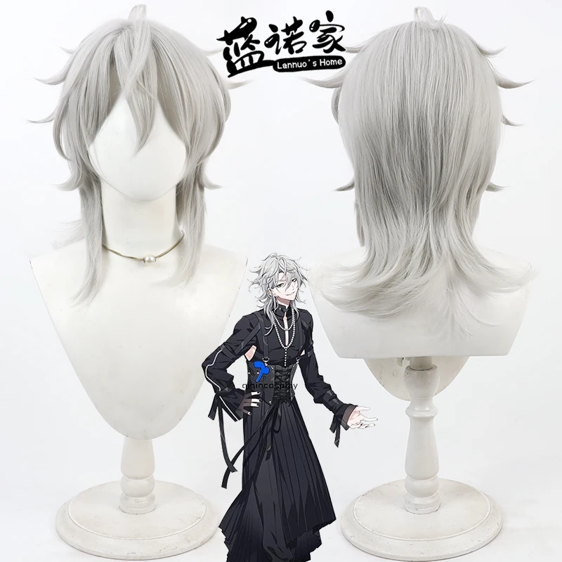 18TRIP Doumeki Cos Cosplay Wig Halloween Carnival Party Prop Synthetic Hair Heat Resistant Fiber + Wig Cap