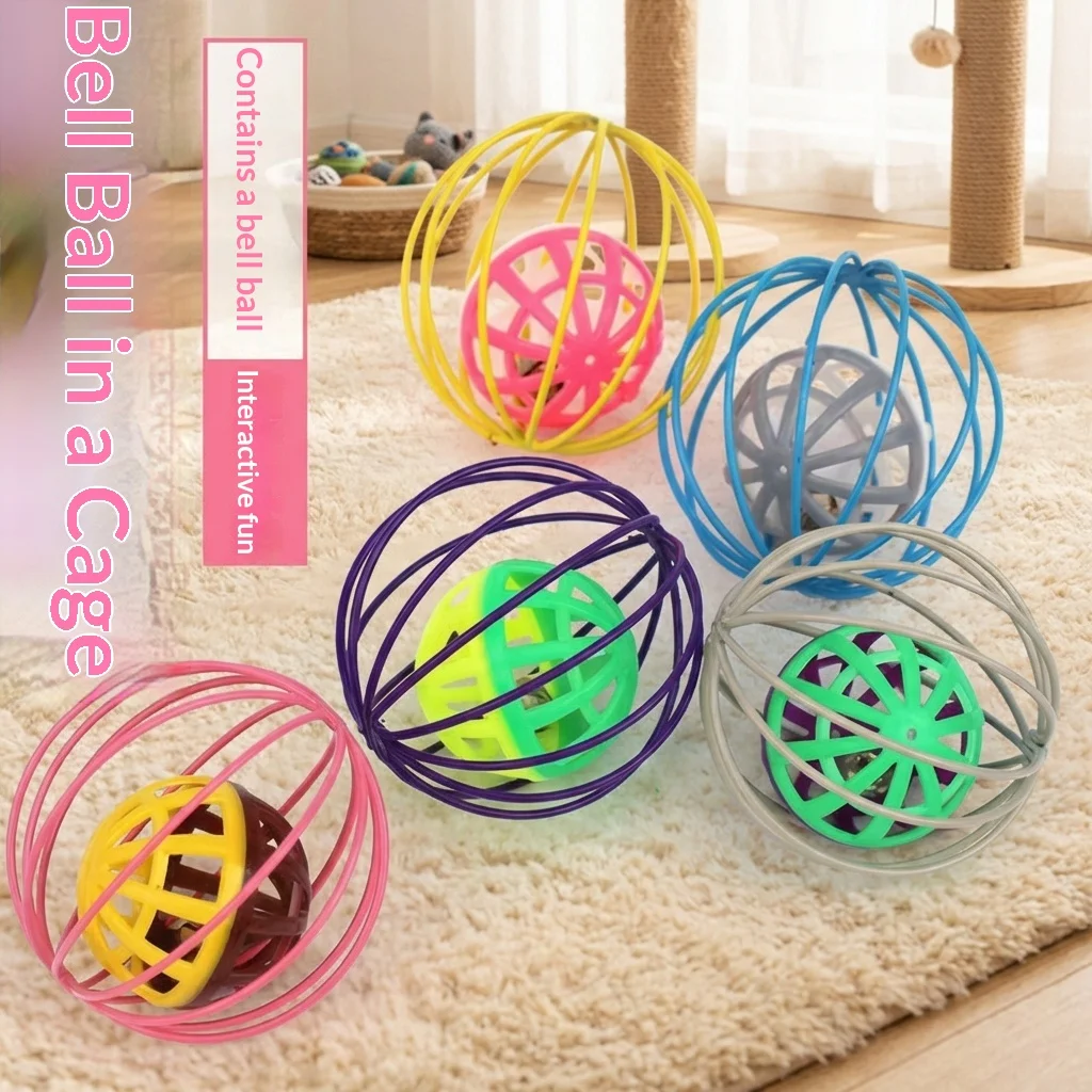 Cat Toy Plastic Bel…