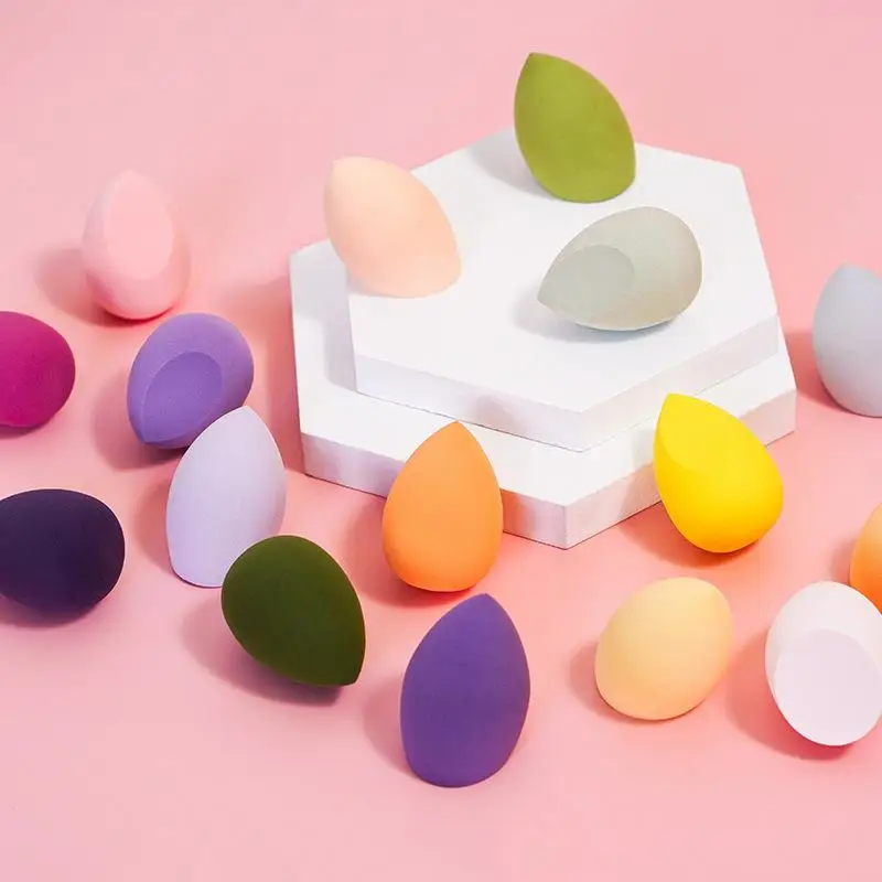 【B】4pcs Makeup Sponge Egg Cosmetic Puff Foundation Sponges Powder Puffs Women Make Up Accessories Beauty Tools