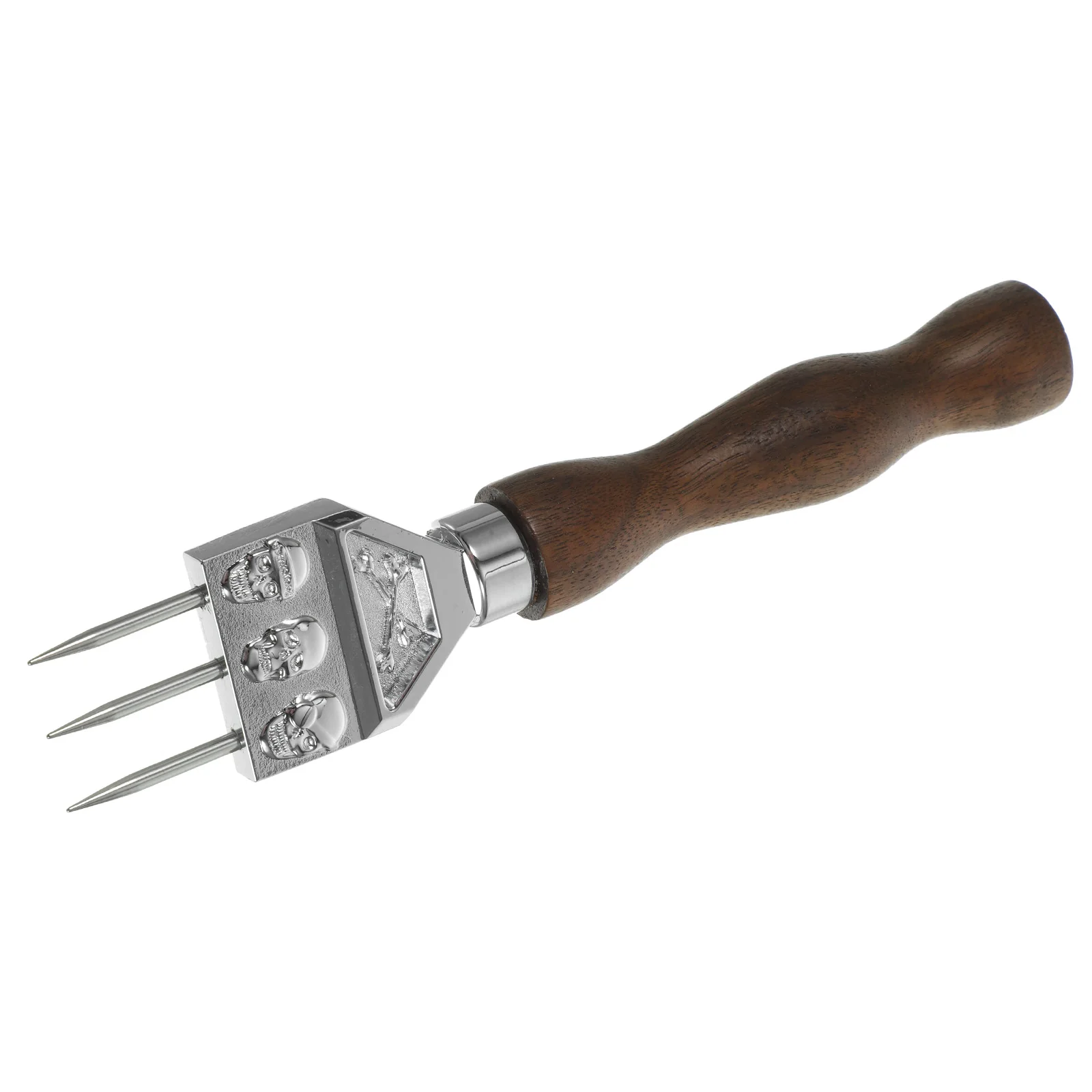 

Ice Breaker Picks Wood Handle Stainless Steel Crusher Breaking Gadgets Gripper Picking Tool