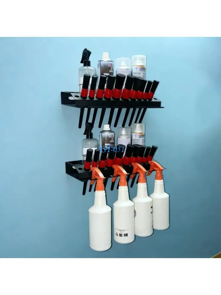 

E15A Premium Iron Storage Shelf For Workshop Gear And Cleaning Supplies