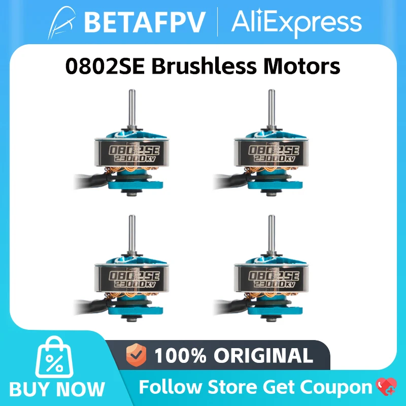 BETAFPV 0802SE Brushless Motors 19500KV 23000KV FPV Racing for Air75 Whoop Drones