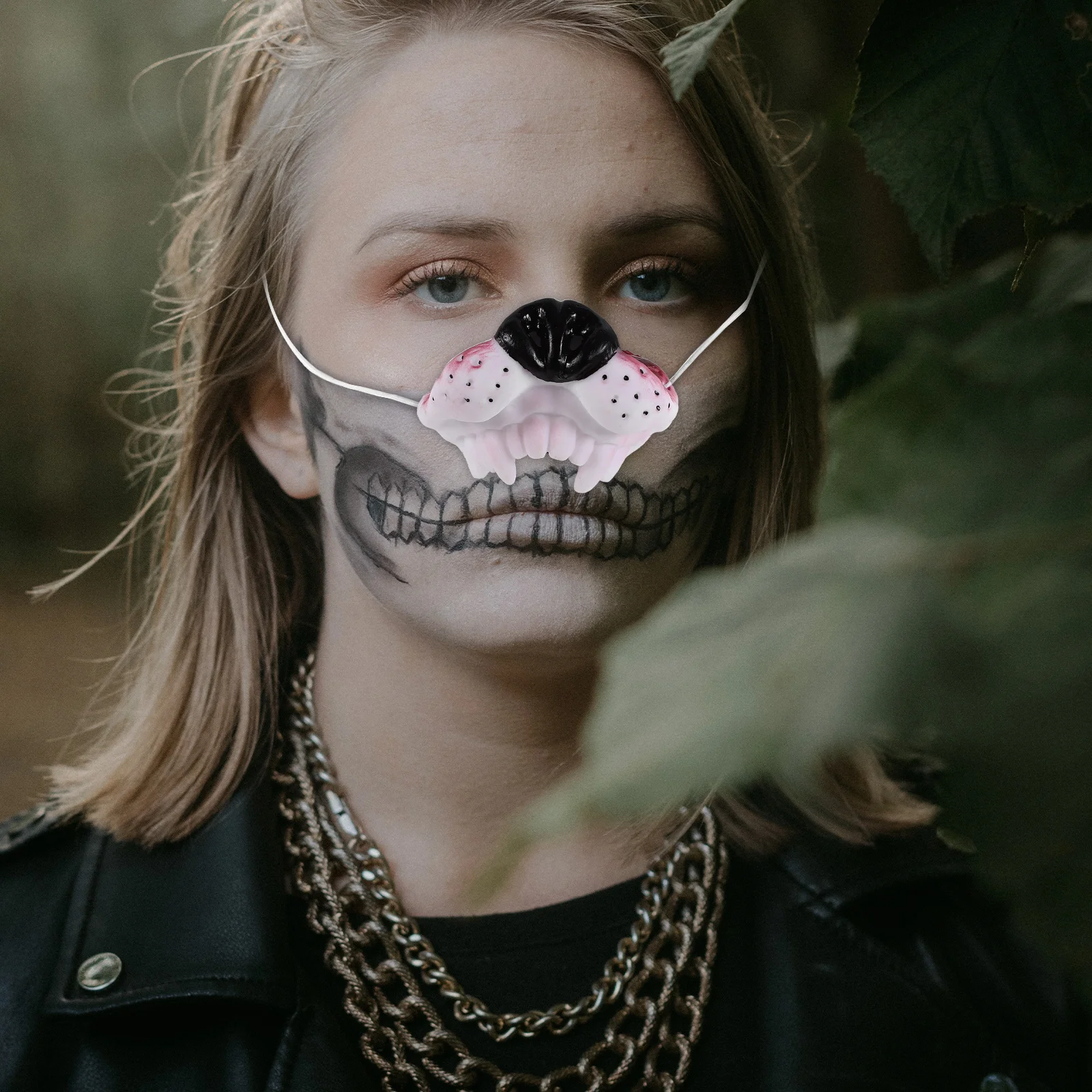 Wolf Hund Nase Prop Kompakte Tier Zirkus Dekorative Kleine Vinyl Karneval Party Cosplay Praktische Leichte Tragbare